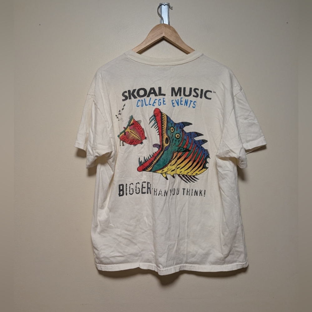 Skoal Music College Events Single Stitch Vintage T-Shirt – Hanes Beefy-T XL